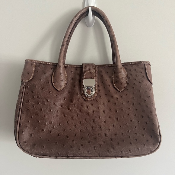 Dooney & Bourke Handbags - VTG DOONEY & BOURKE Ostrich Skin Bag